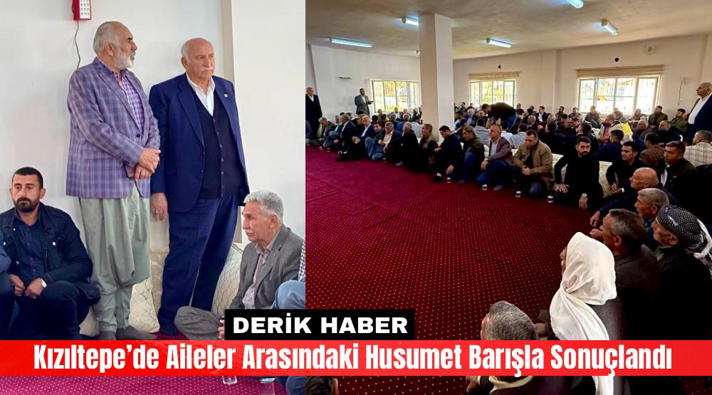 Kızıltepe’de Aileler Arasındaki Husumet Barışla Sonuçlandı