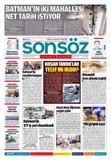 BATMAN SONSÖZ